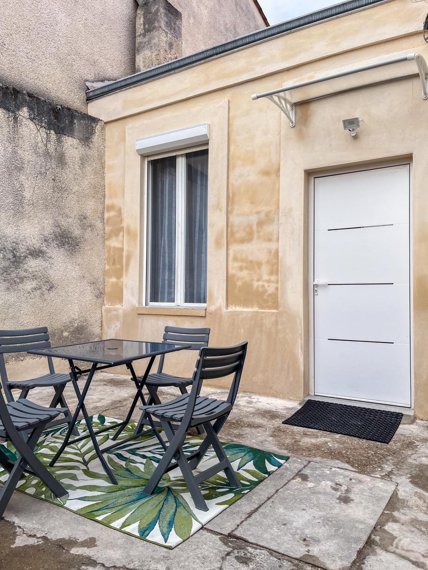 Echoppe Typique Avec Terrasse Villa Talence Eksteriør billede